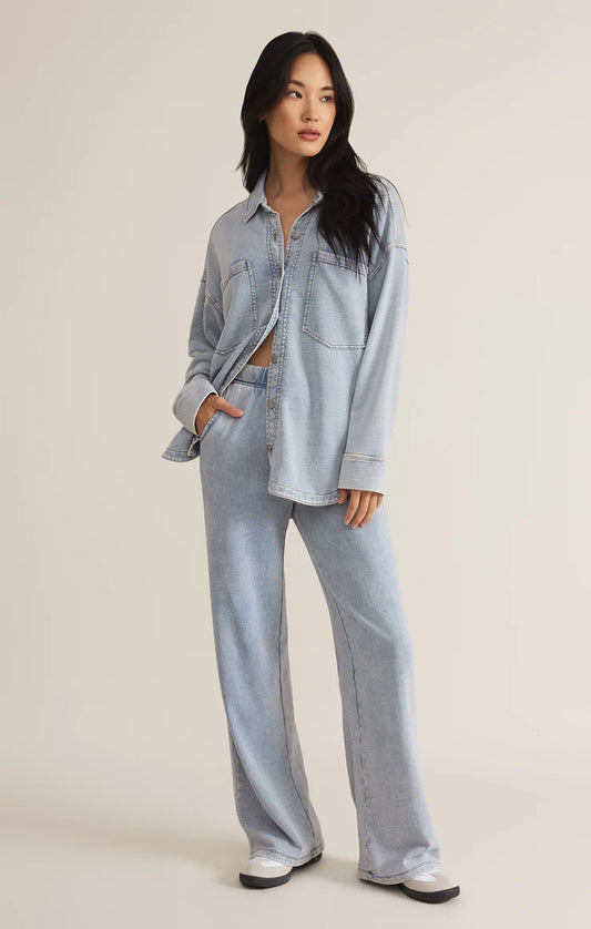 Mindy All Day Knit Denim Jacket