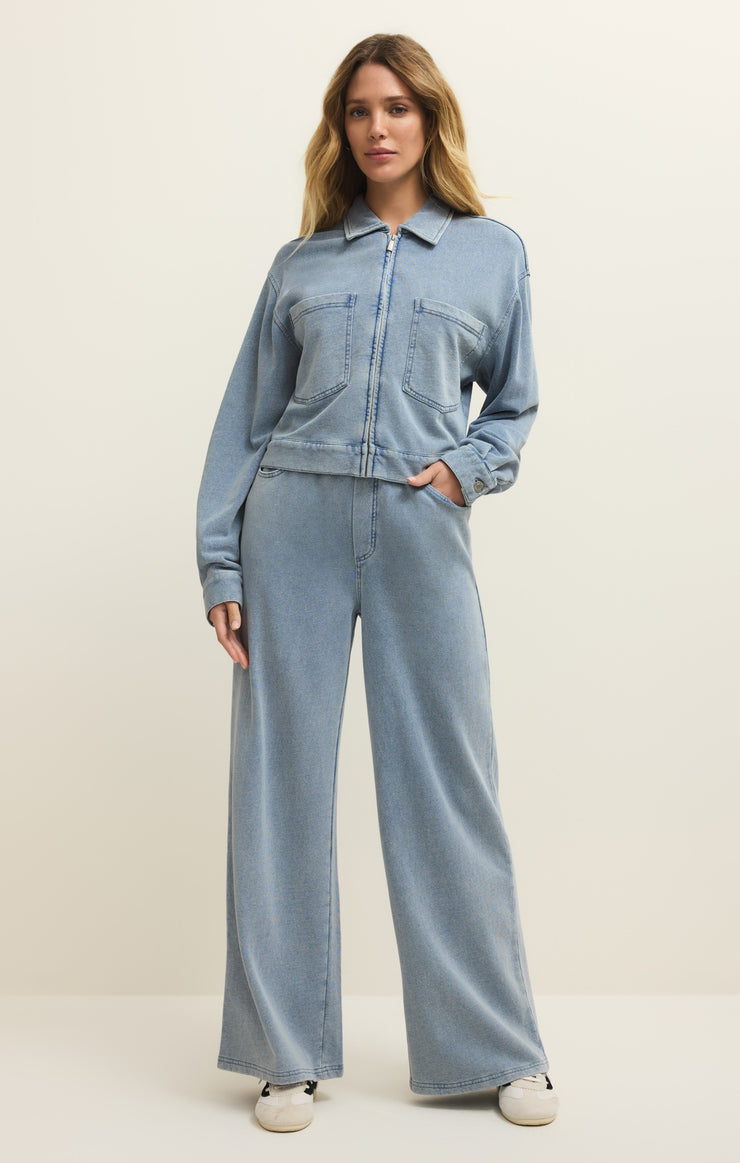 Heritage Knit Denim Shacket