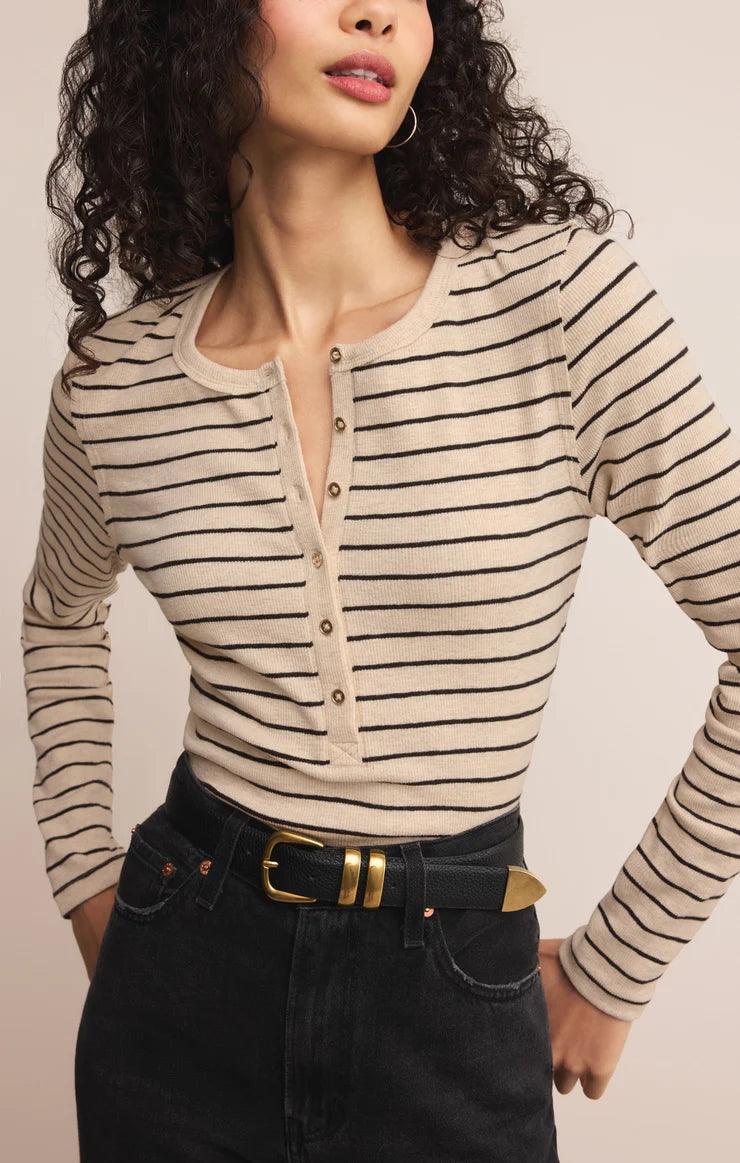 Eve Stripe Henley
