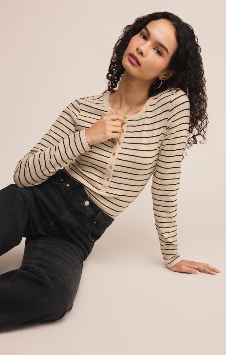 Eve Stripe Henley