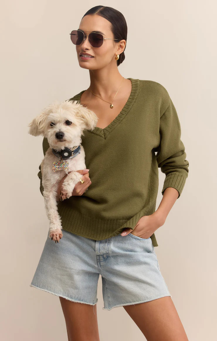 Alice All Around V-Neck Sweater