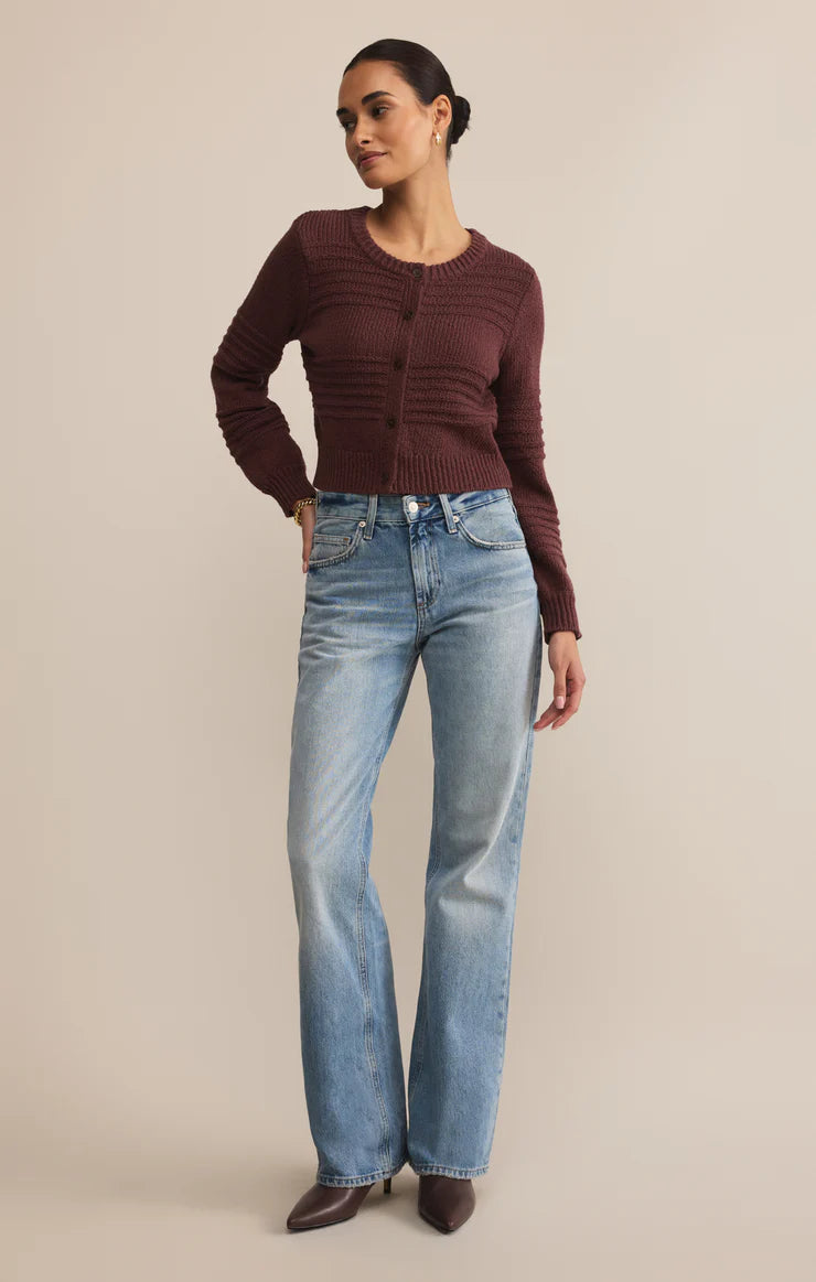 Betsy Between The Lines Cardigan