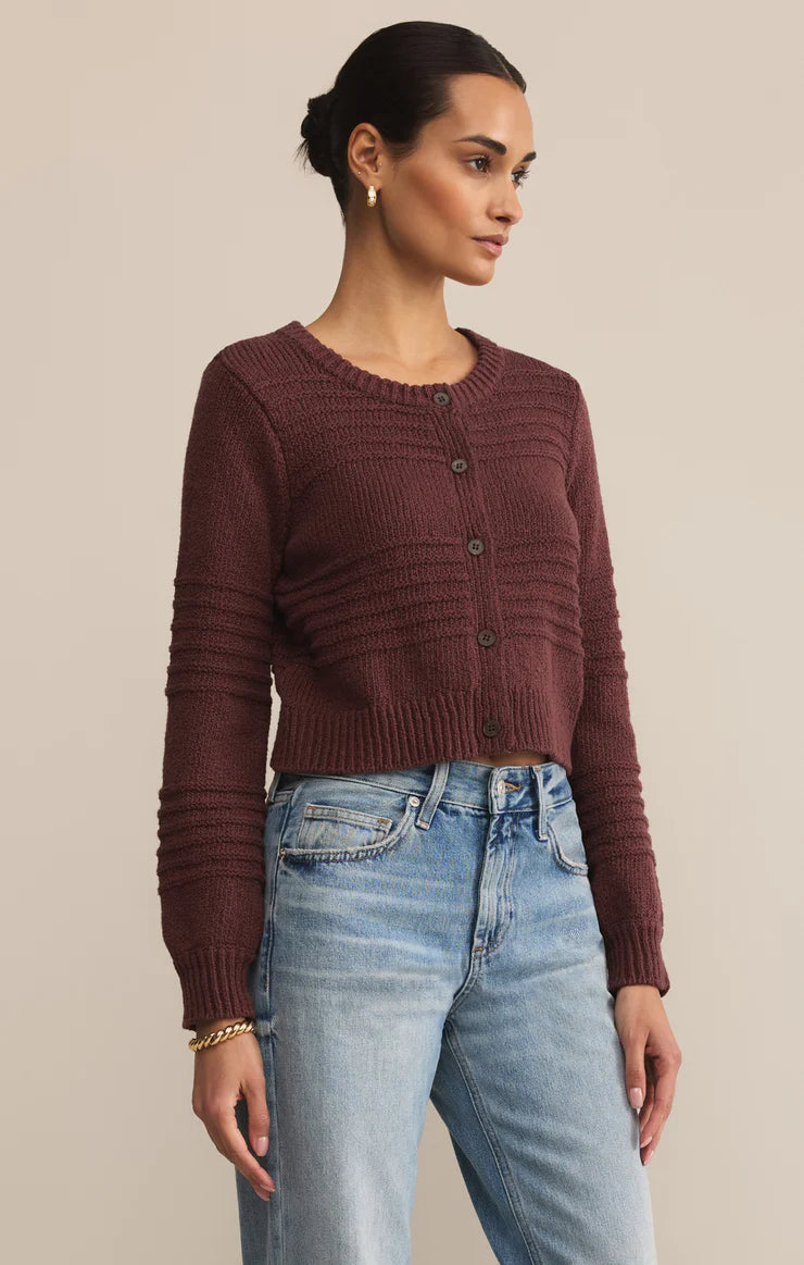 Betsy Between The Lines Cardigan