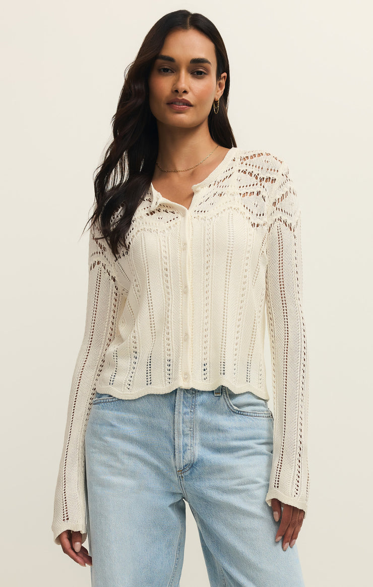 Alycia Crochet Sweater