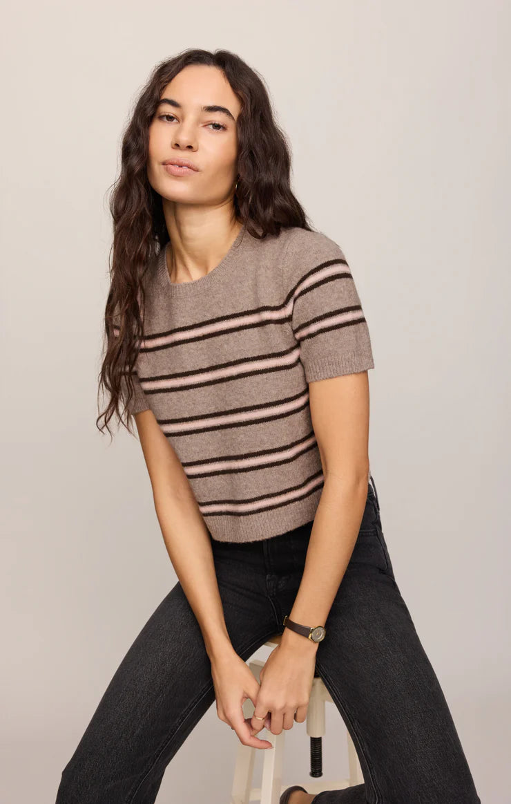 Gatewood Stripe Sweater Tee