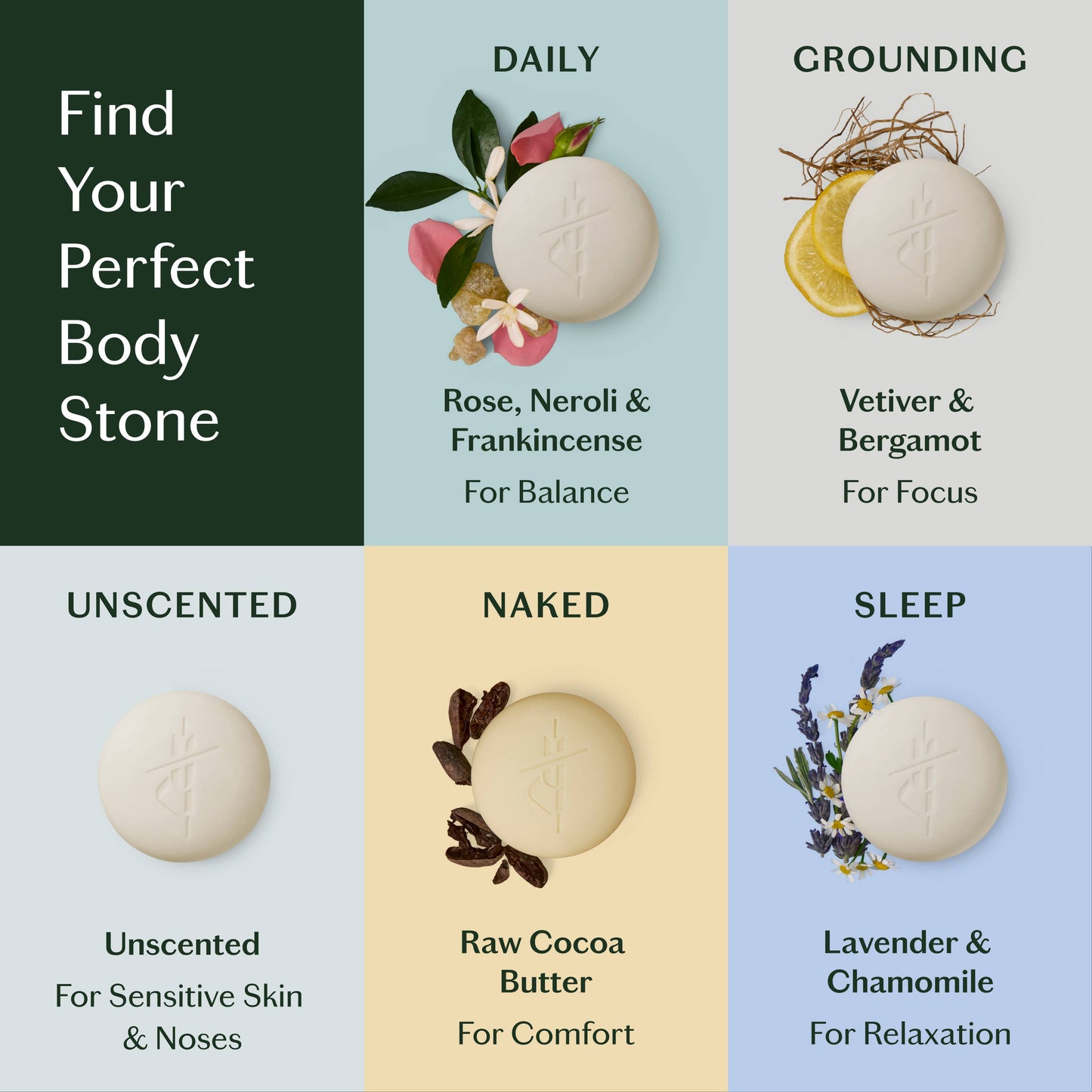 Daily Stone | Deep Moisturizing Lotion Bar