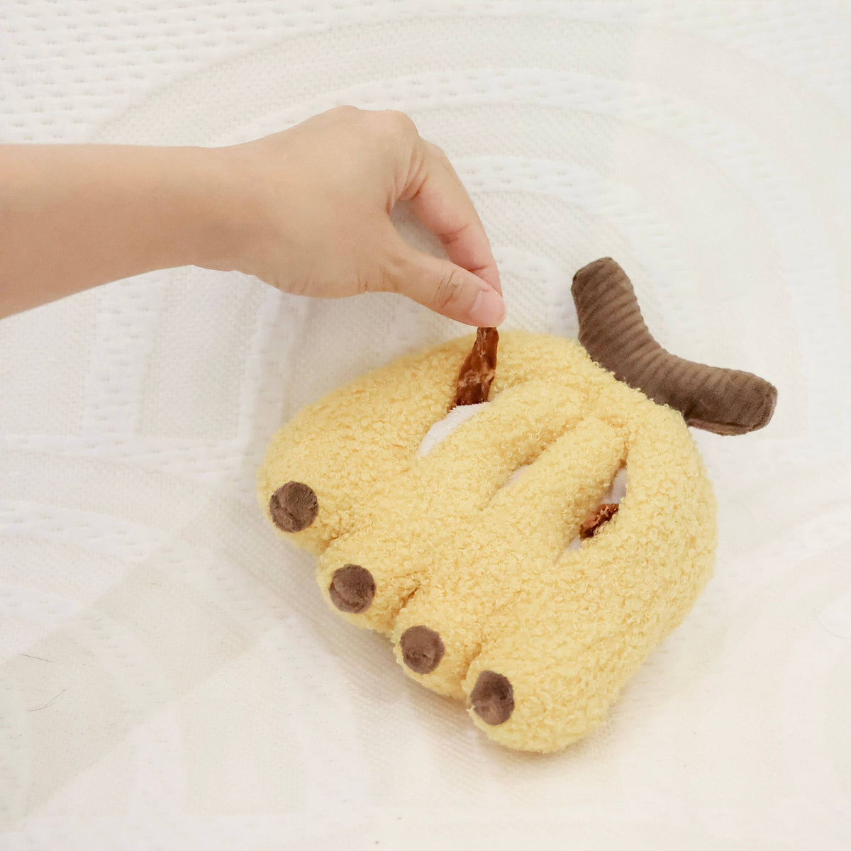 Banana Snuffle Dog Toy