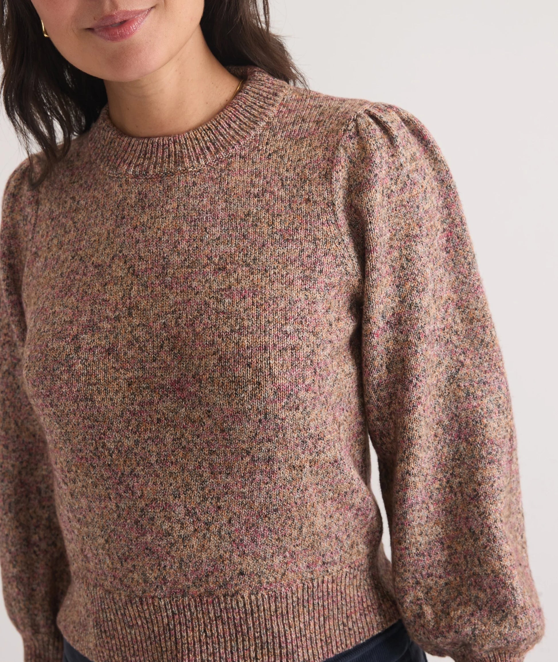 Alma Puff Sleeve Sweater Small