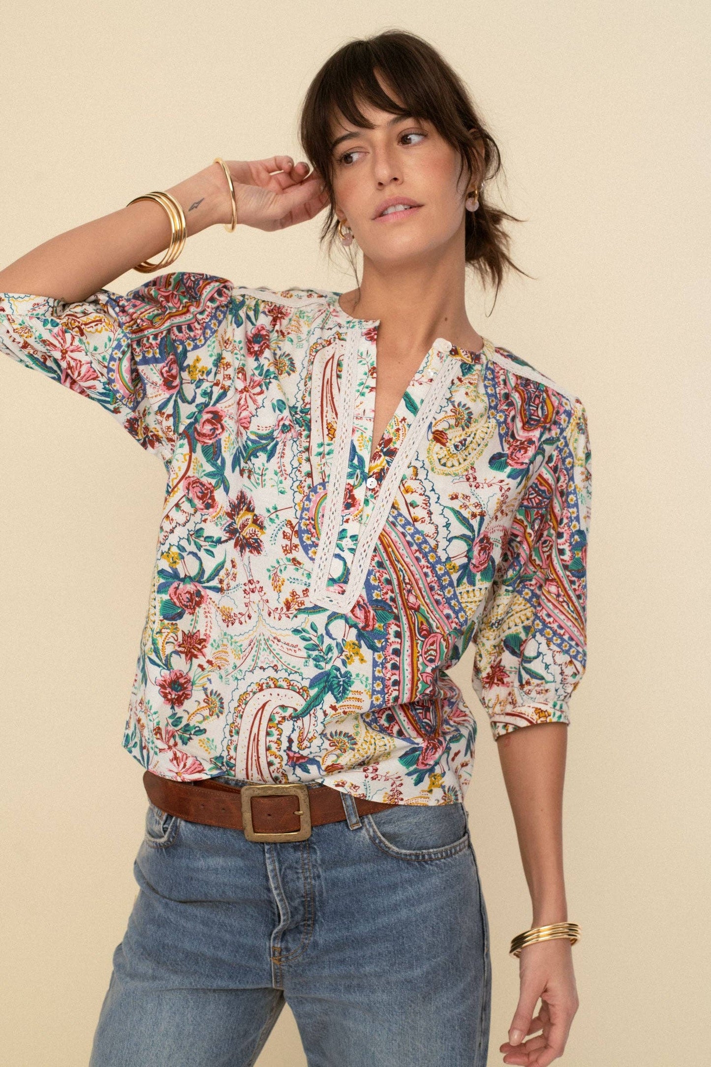Luisa Blouse - Ecru
