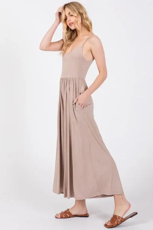 Adeline Wide-leg Cami Jumpsuit