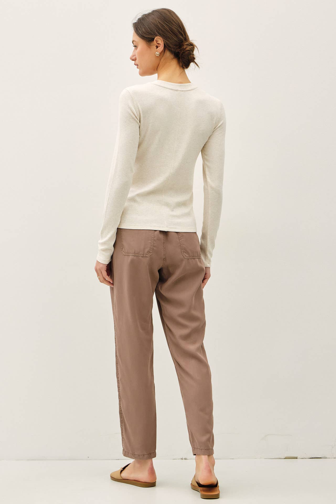 Raina Longsleeve Crewneck Top