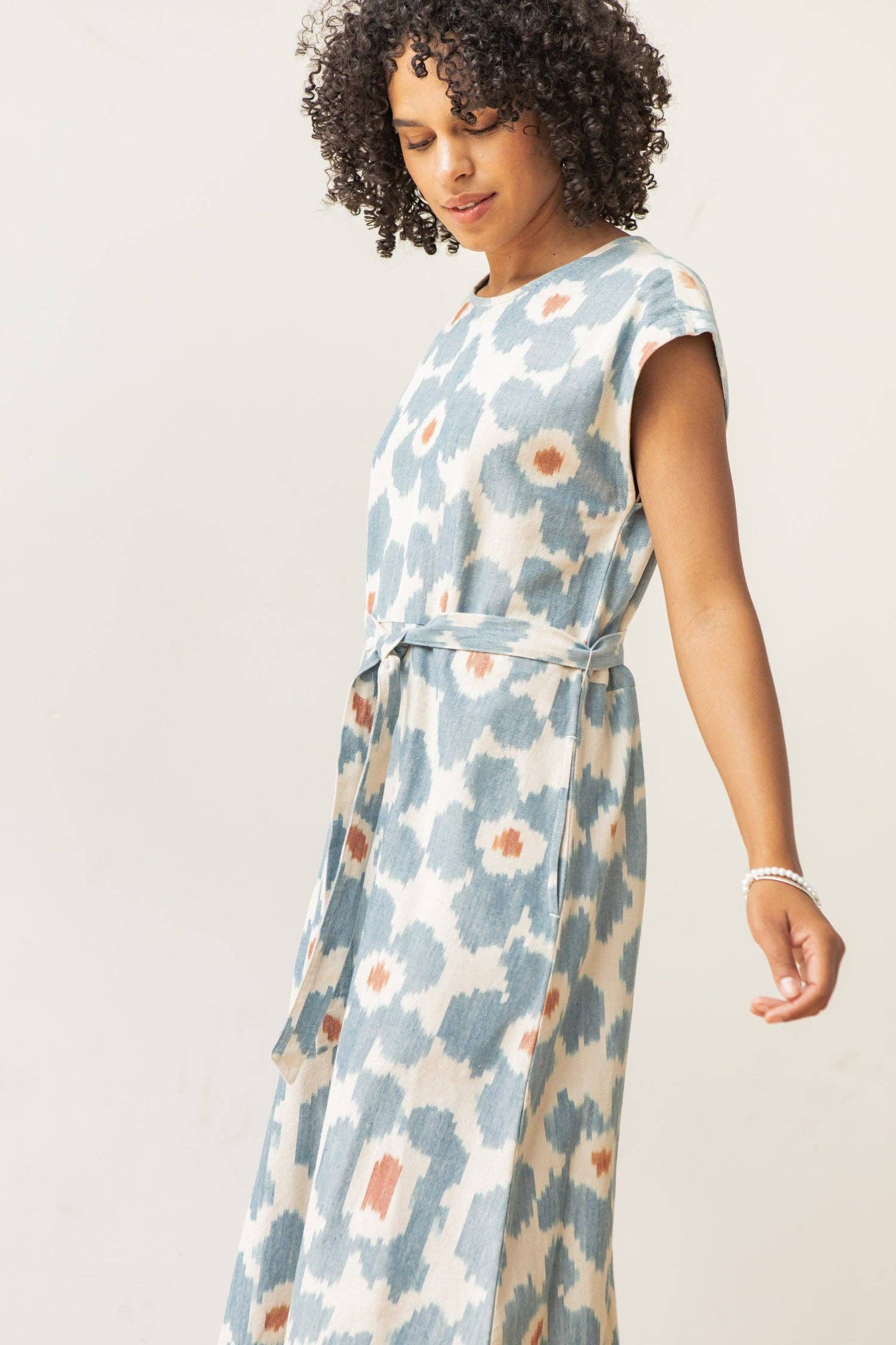 Eloise Dress - Polar Blossom