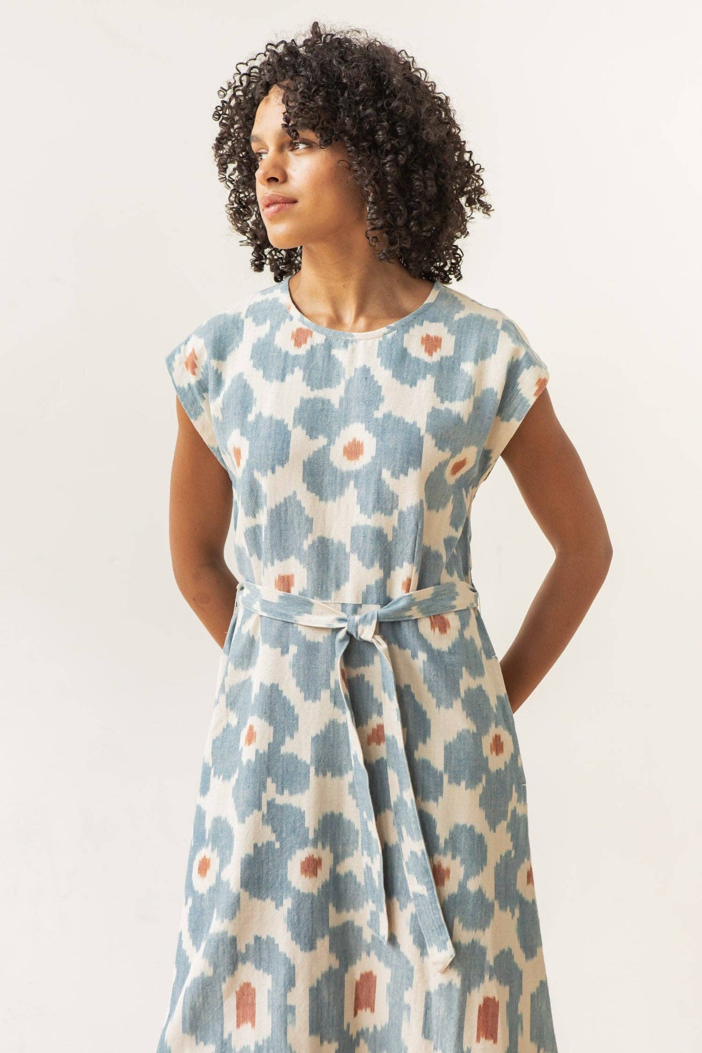 Eloise Dress - Polar Blossom