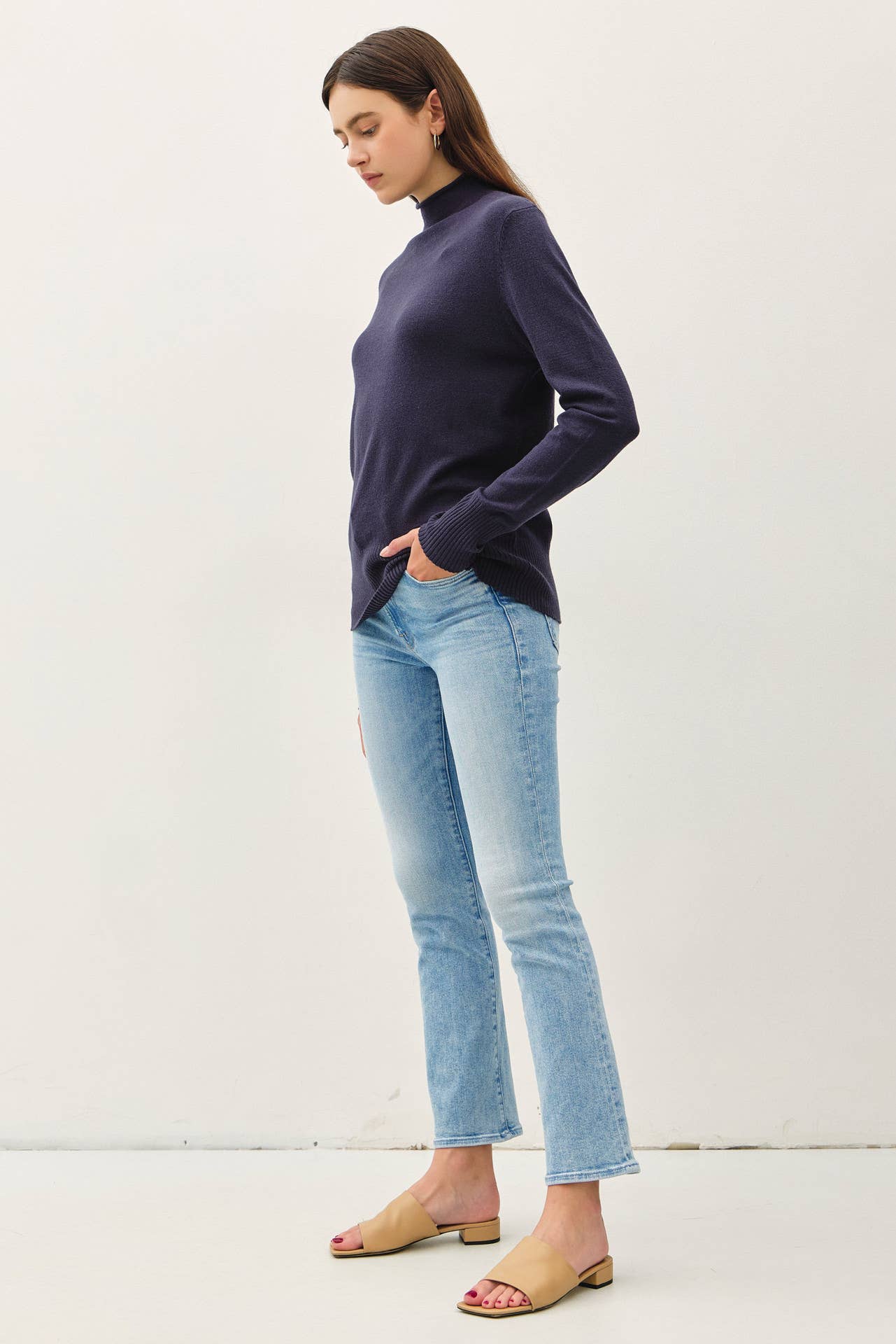 Bridget Raw Edge Sweater