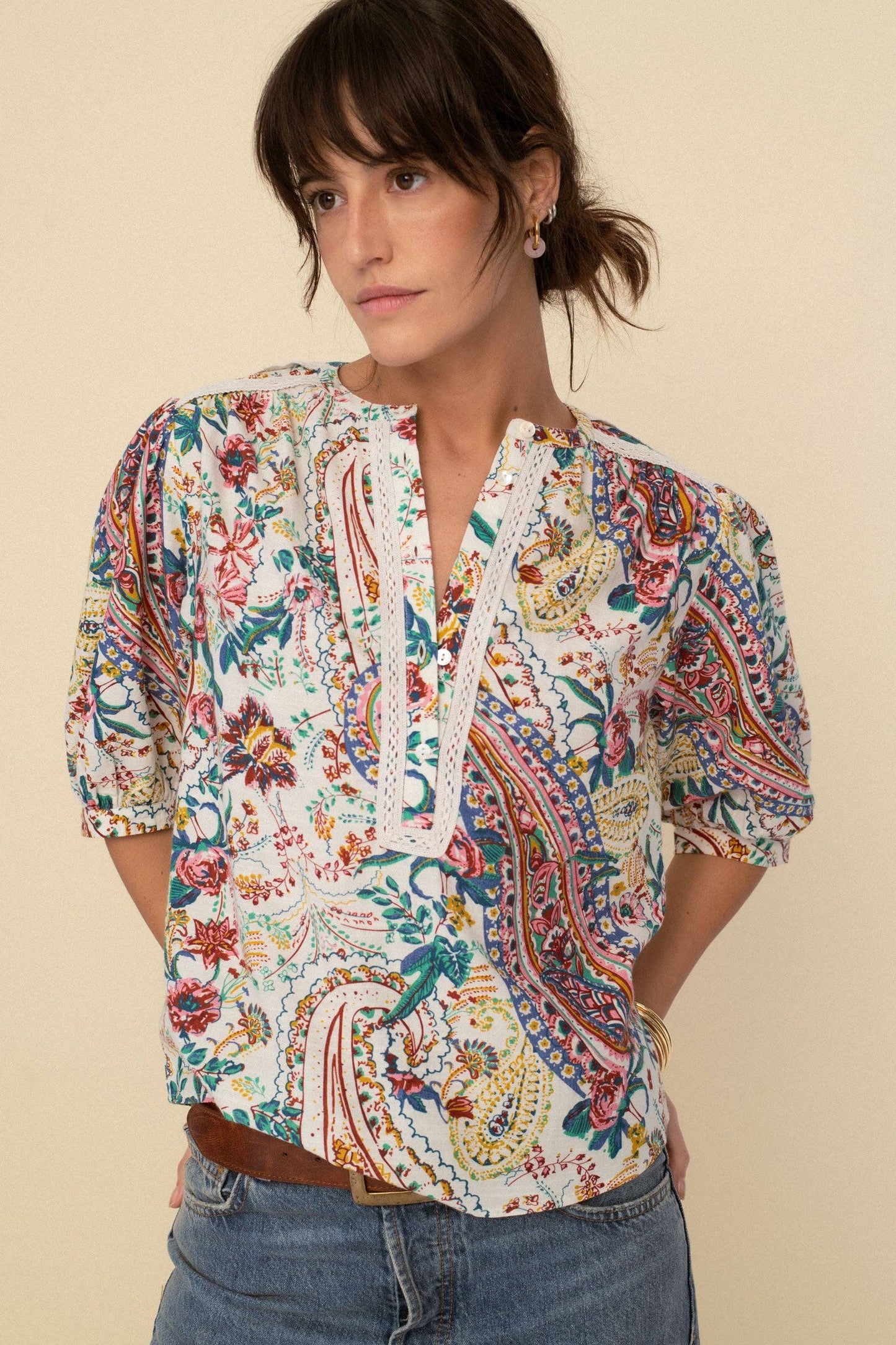 Luisa Blouse - Ecru