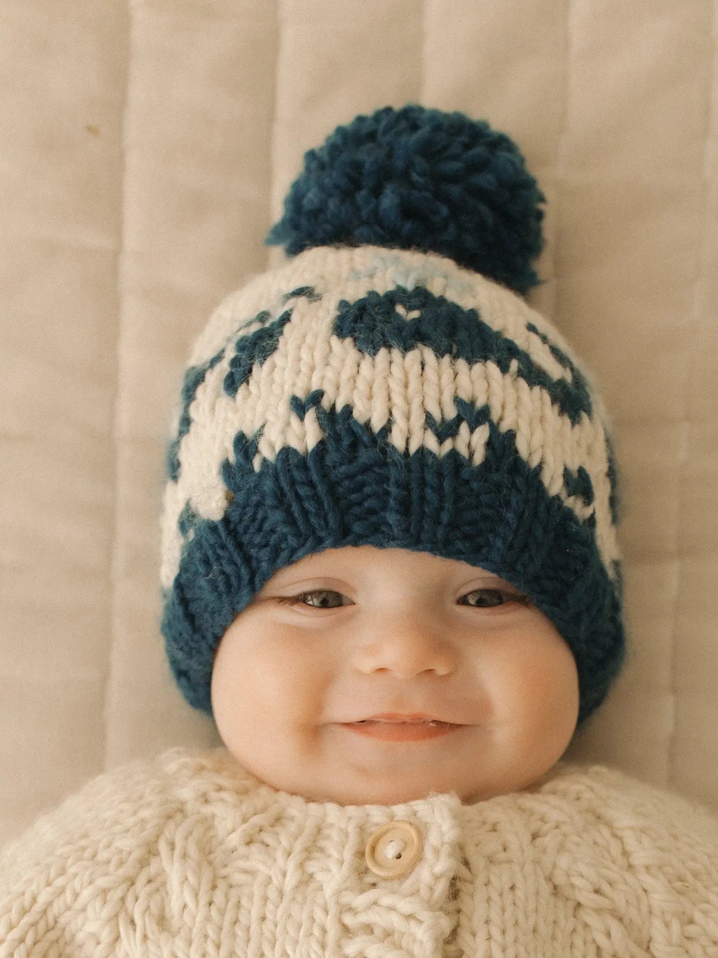 Whale Beanie Hat 0-6 M