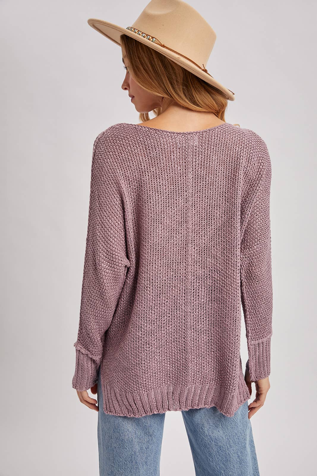 Clara Reverse Seam Sweater