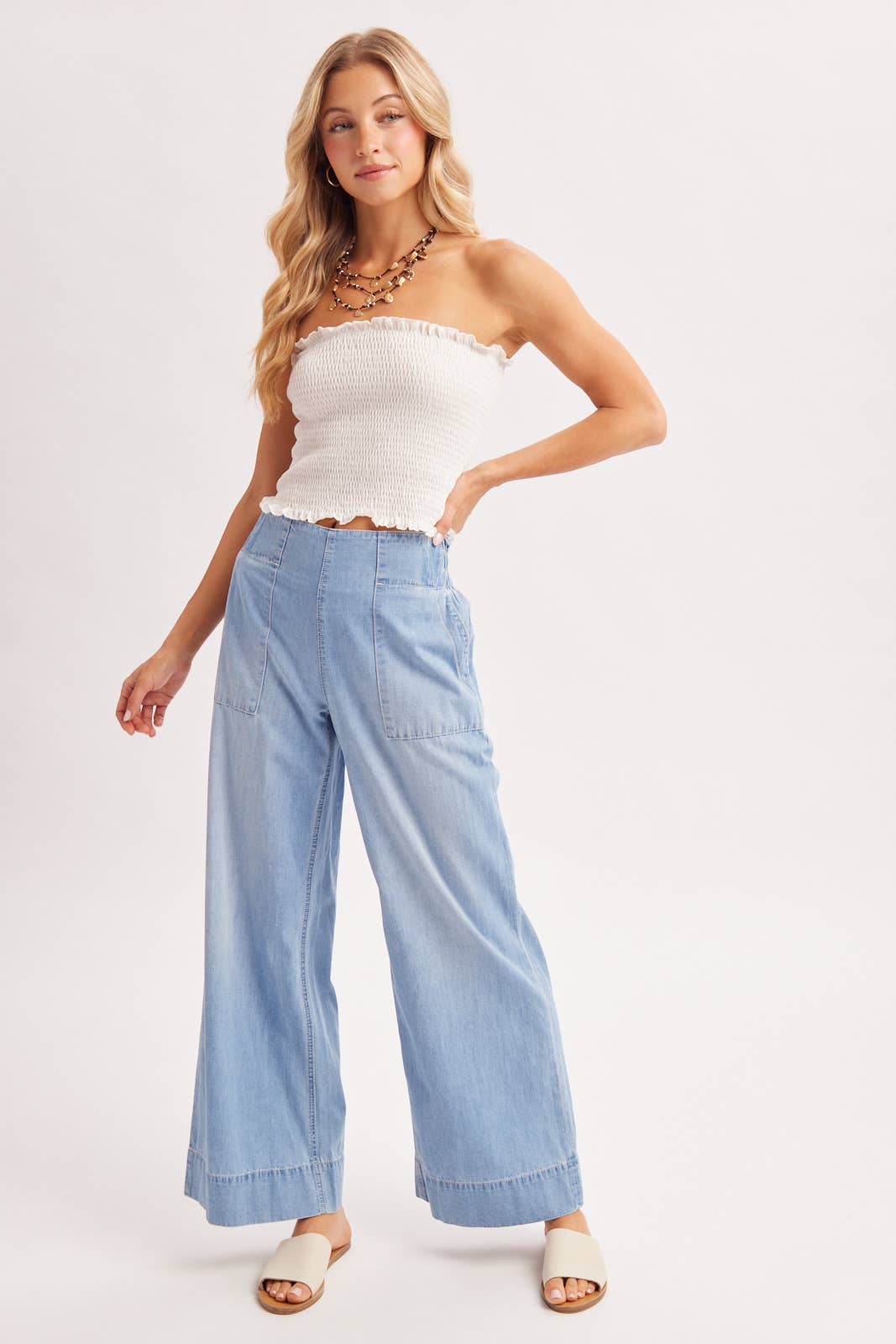 Winnie wide-leg Denim
