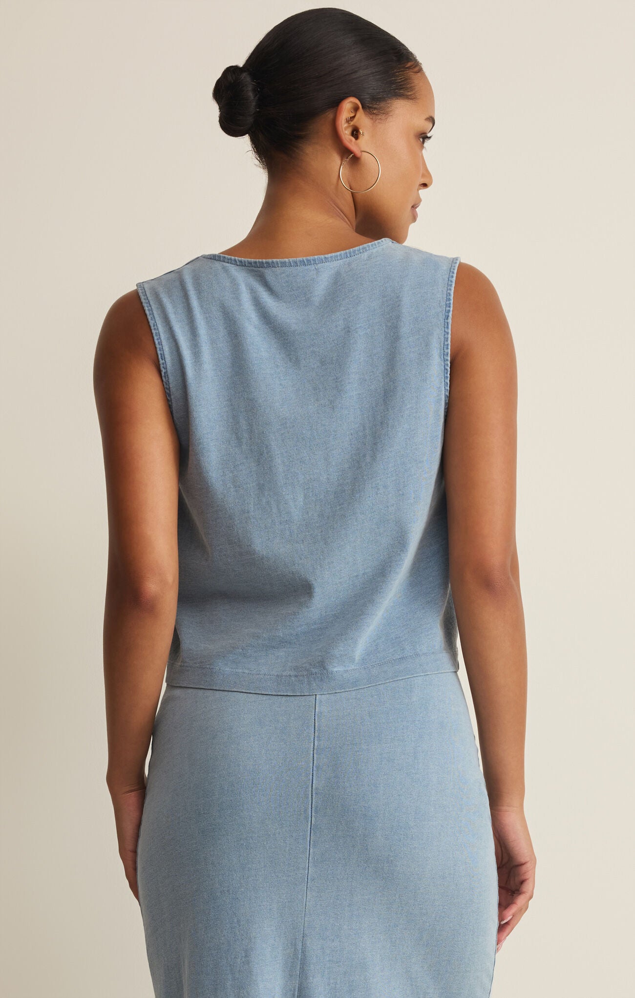 Noelle Jersey Sleeveless Top