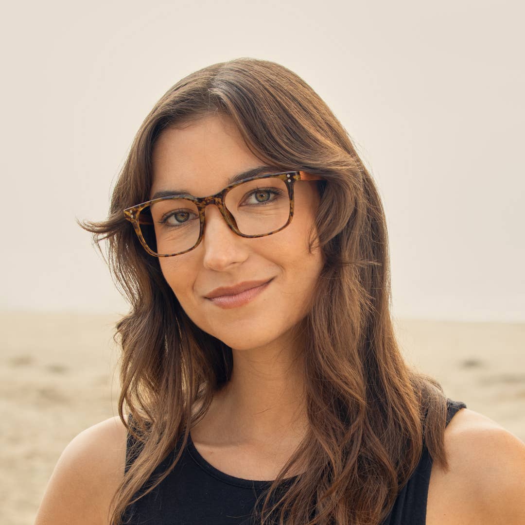 Nash Blue Light Readers - Brown Marble