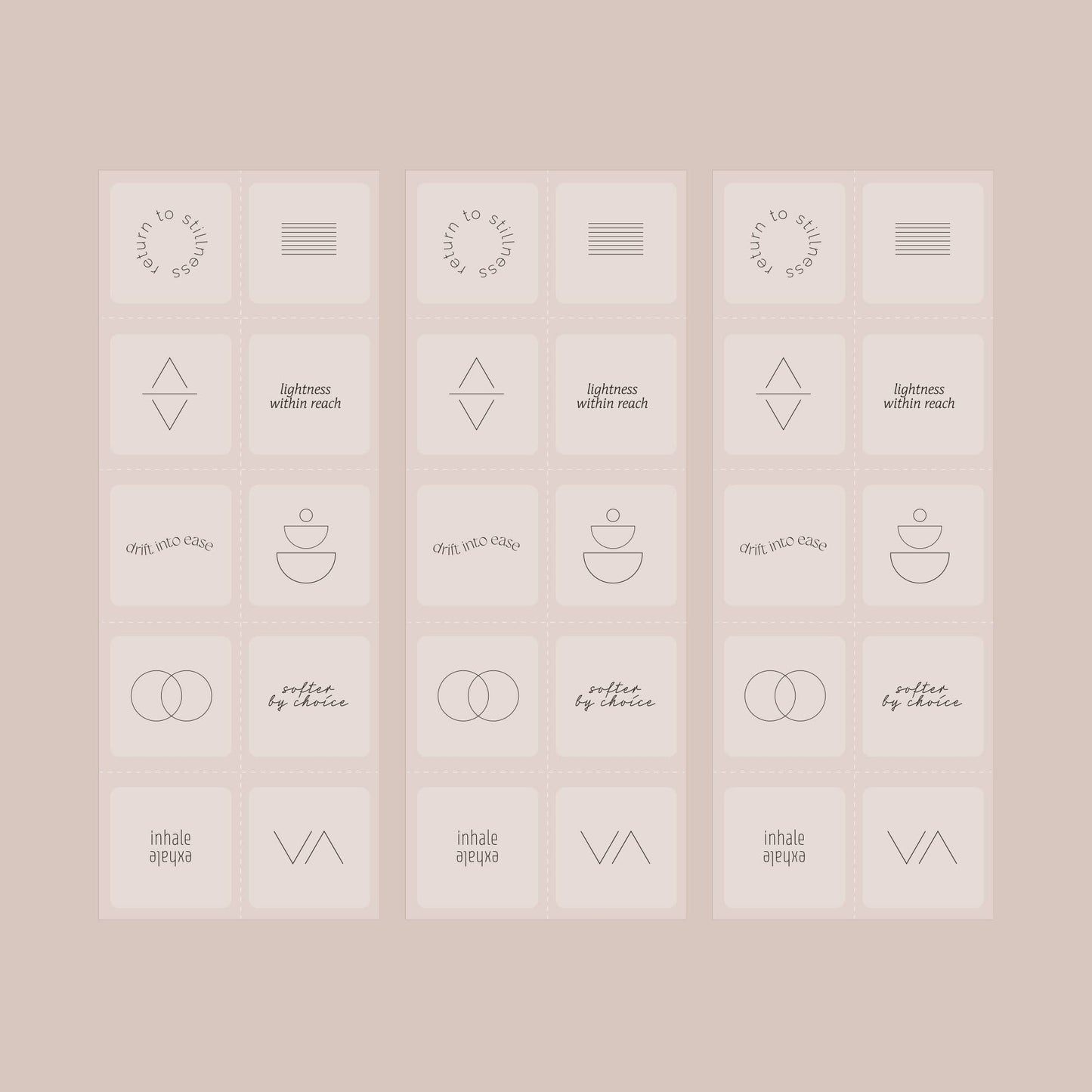 Everyday Calm Patch - Mantras