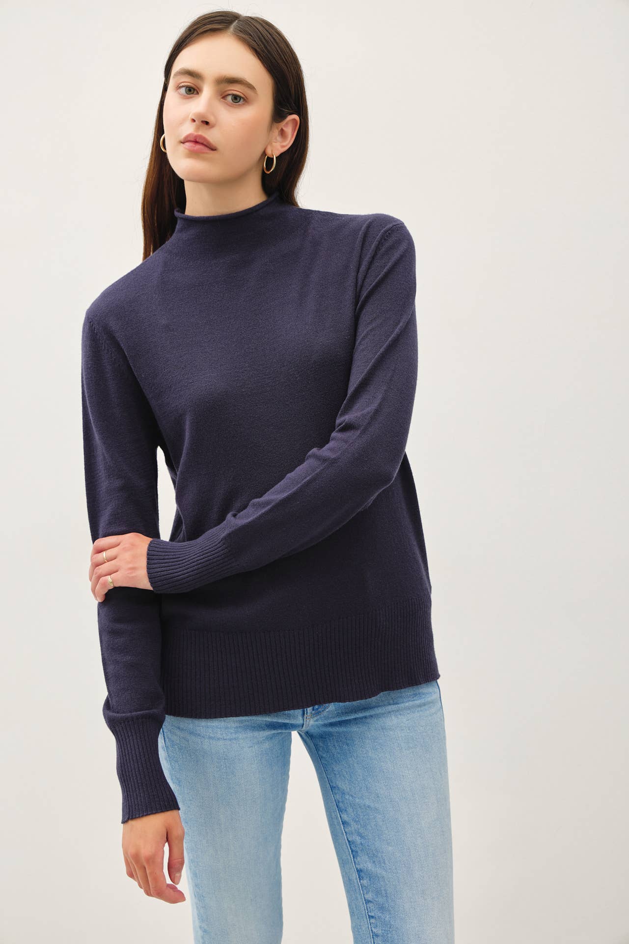 Bridget Raw Edge Sweater