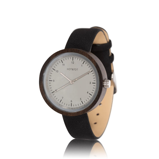 Sustainable Wood + Vegan Band Watch - Sofia