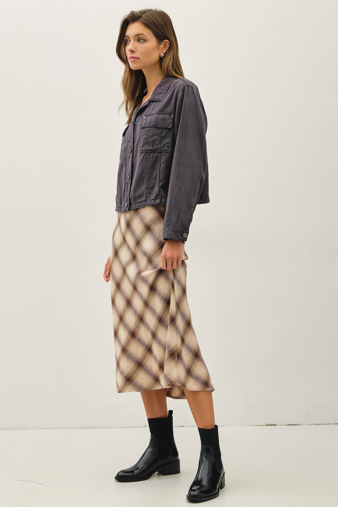 Abby Cropped Shacket