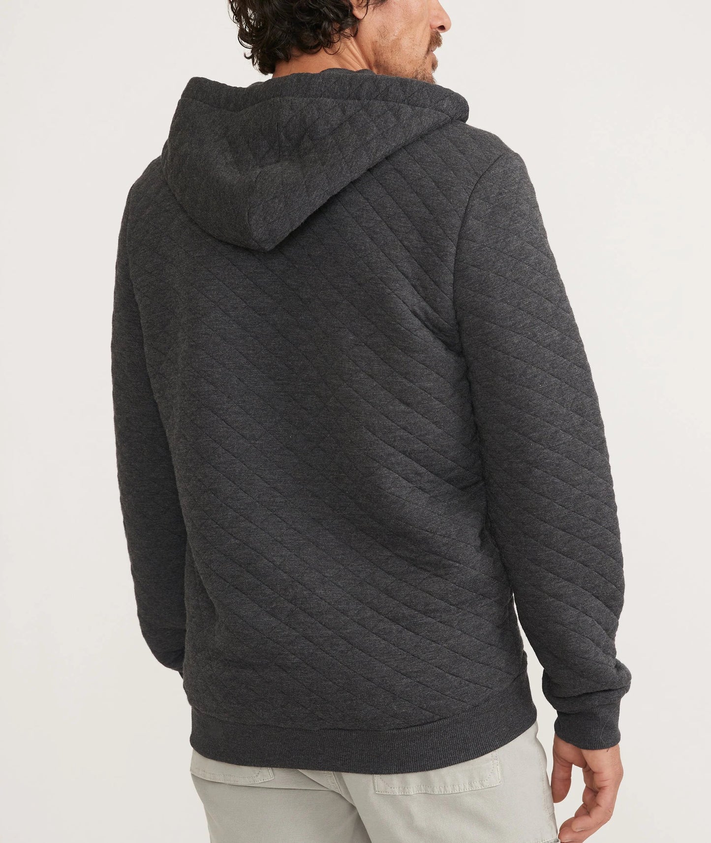 Jordan Corbet Quilted Full Zip Hoodie
