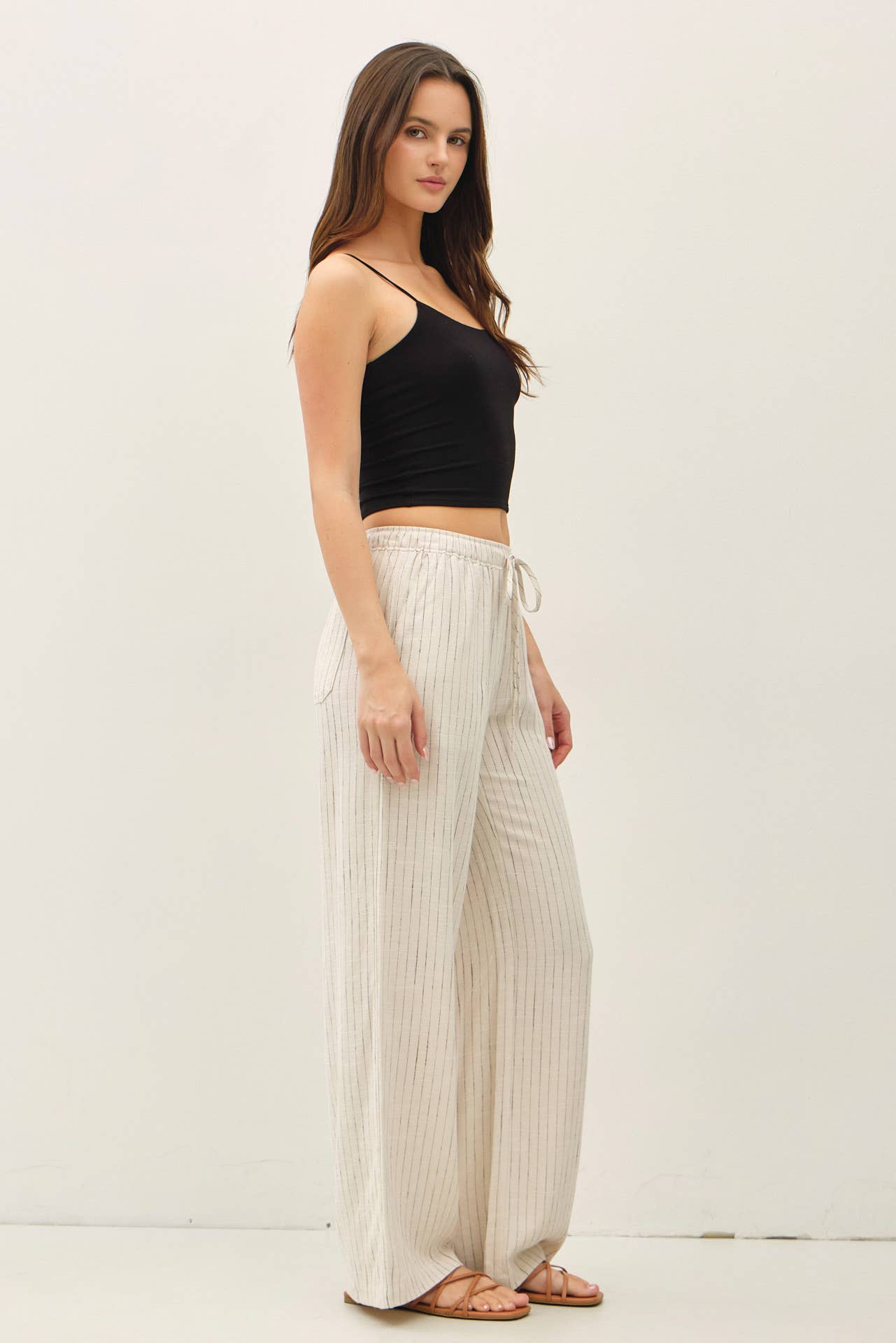 Luna Linen Blend Pant
