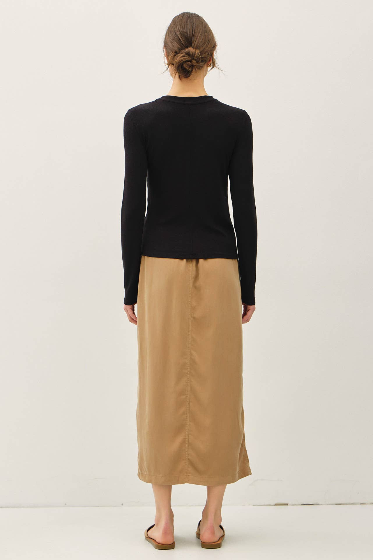 Raina Longsleeve Crewneck Top