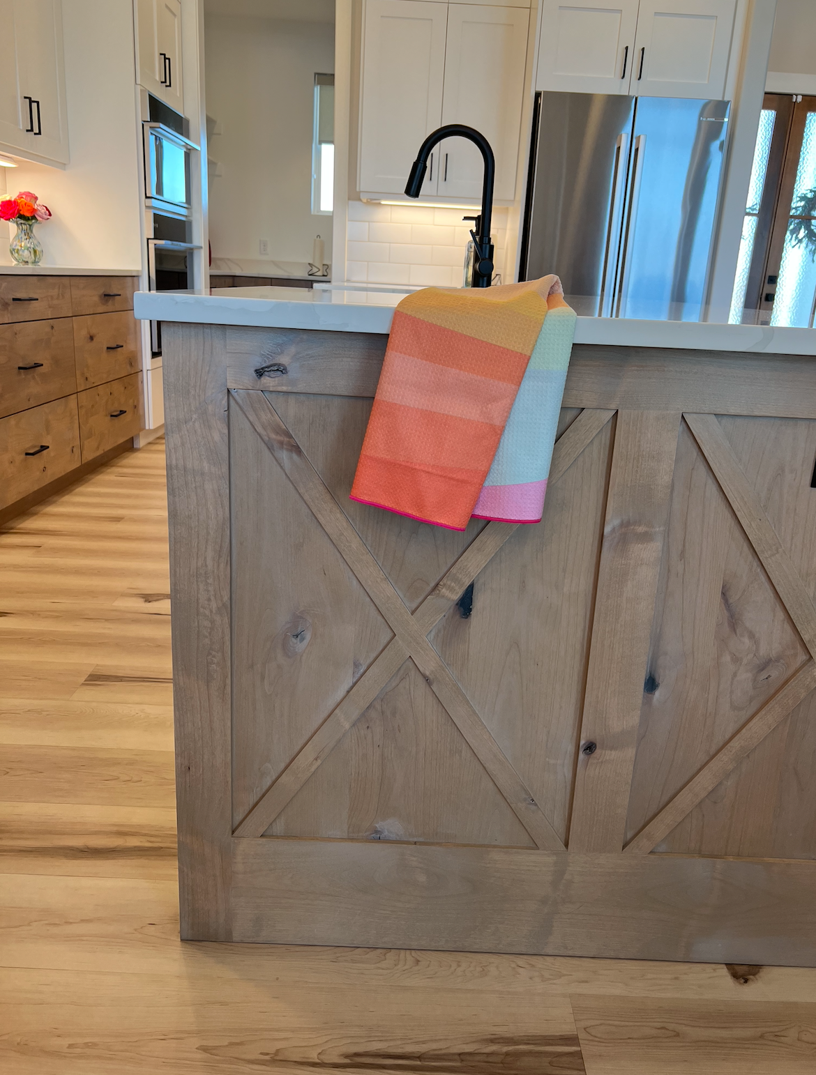 California Sunset Tea Towel