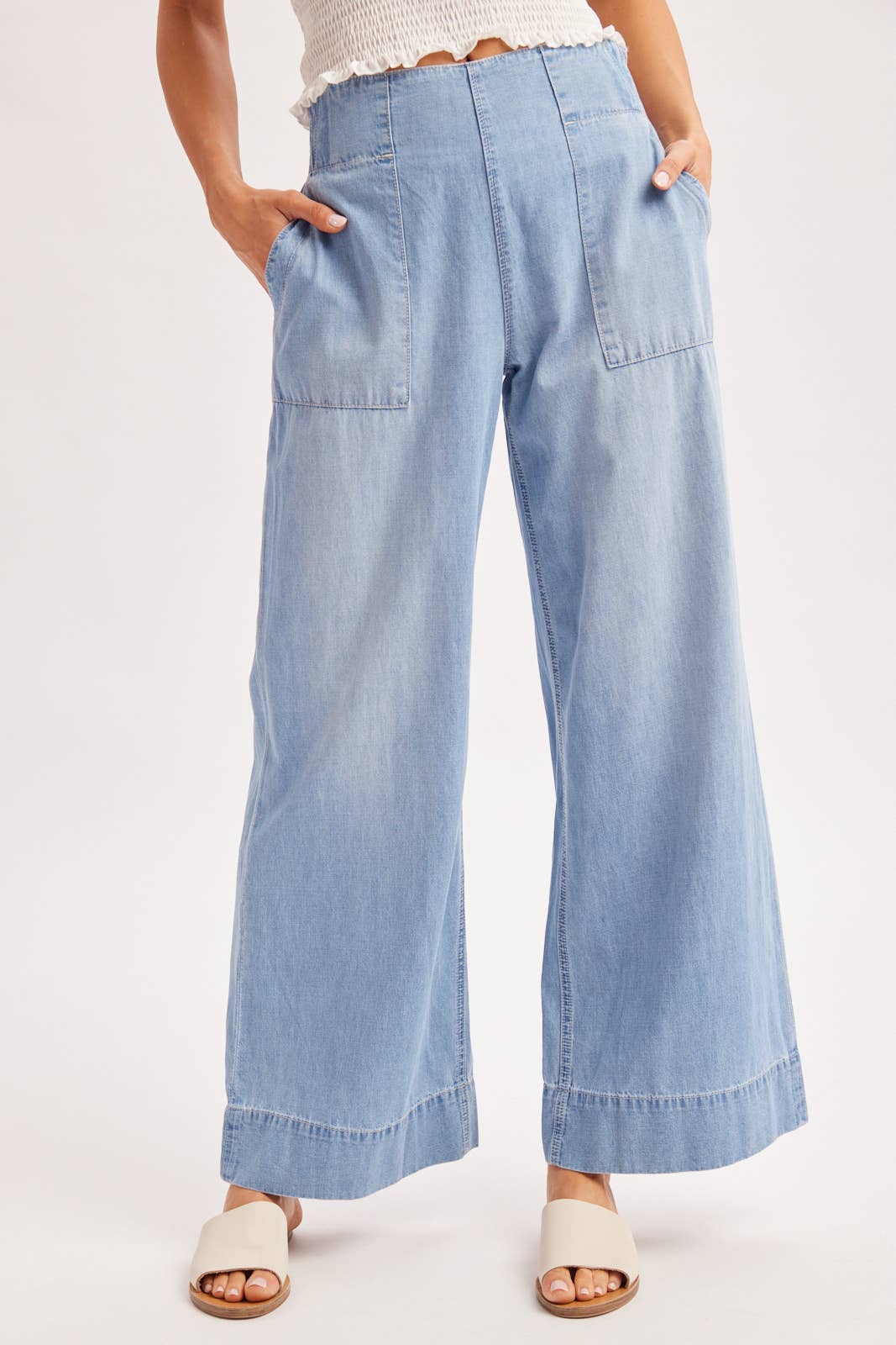 Winnie wide-leg Denim