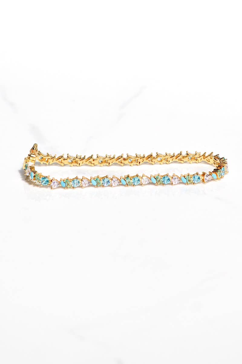 Vienna Bracelet - Turquoise Opal