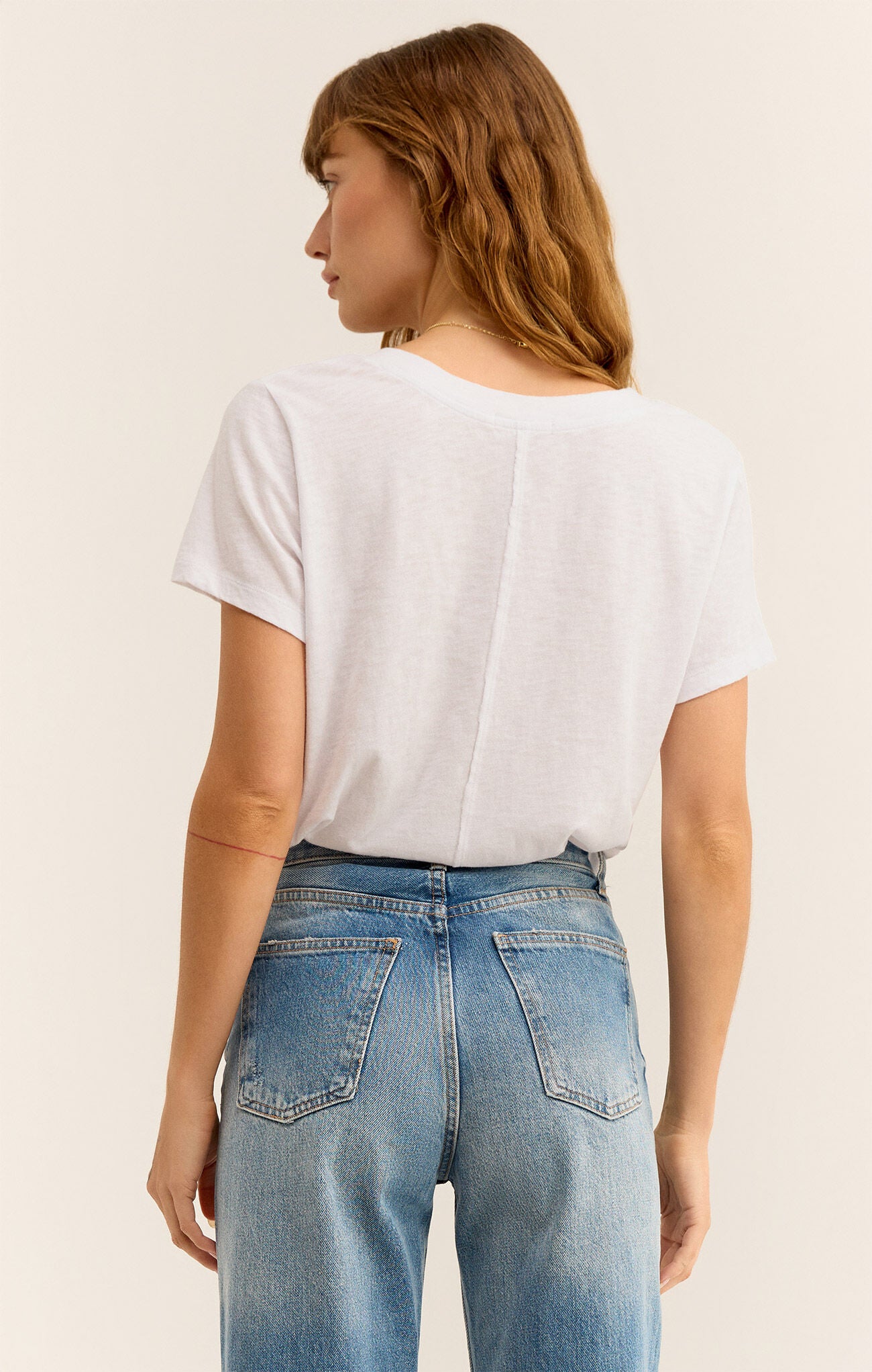 Ari V-Neck Tee Black Small