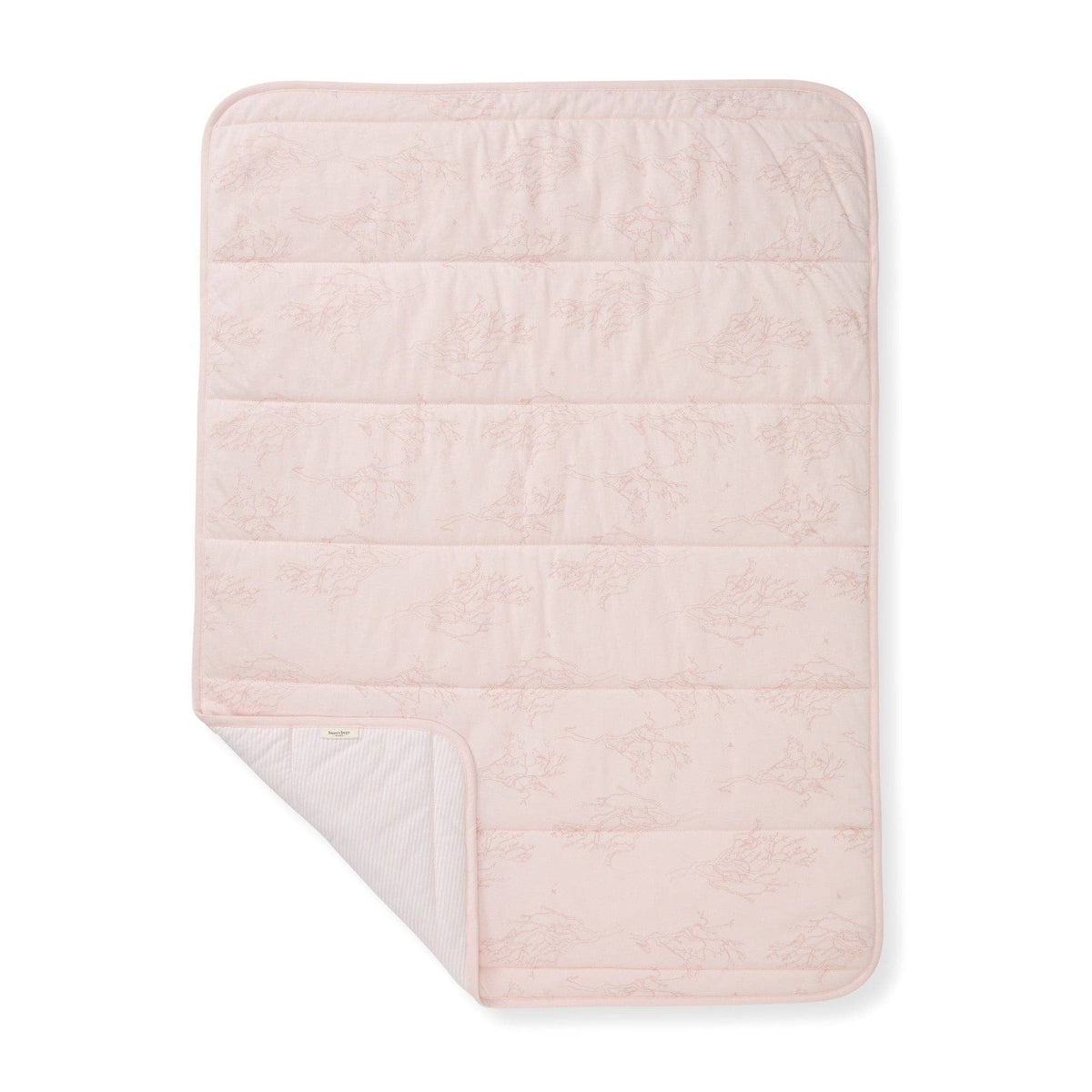 Organic Cotton Reversible Blanket - Swaying Branches