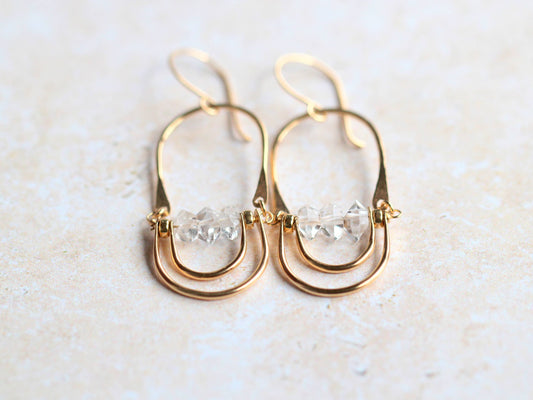 Aurora Earrings - 14k GF