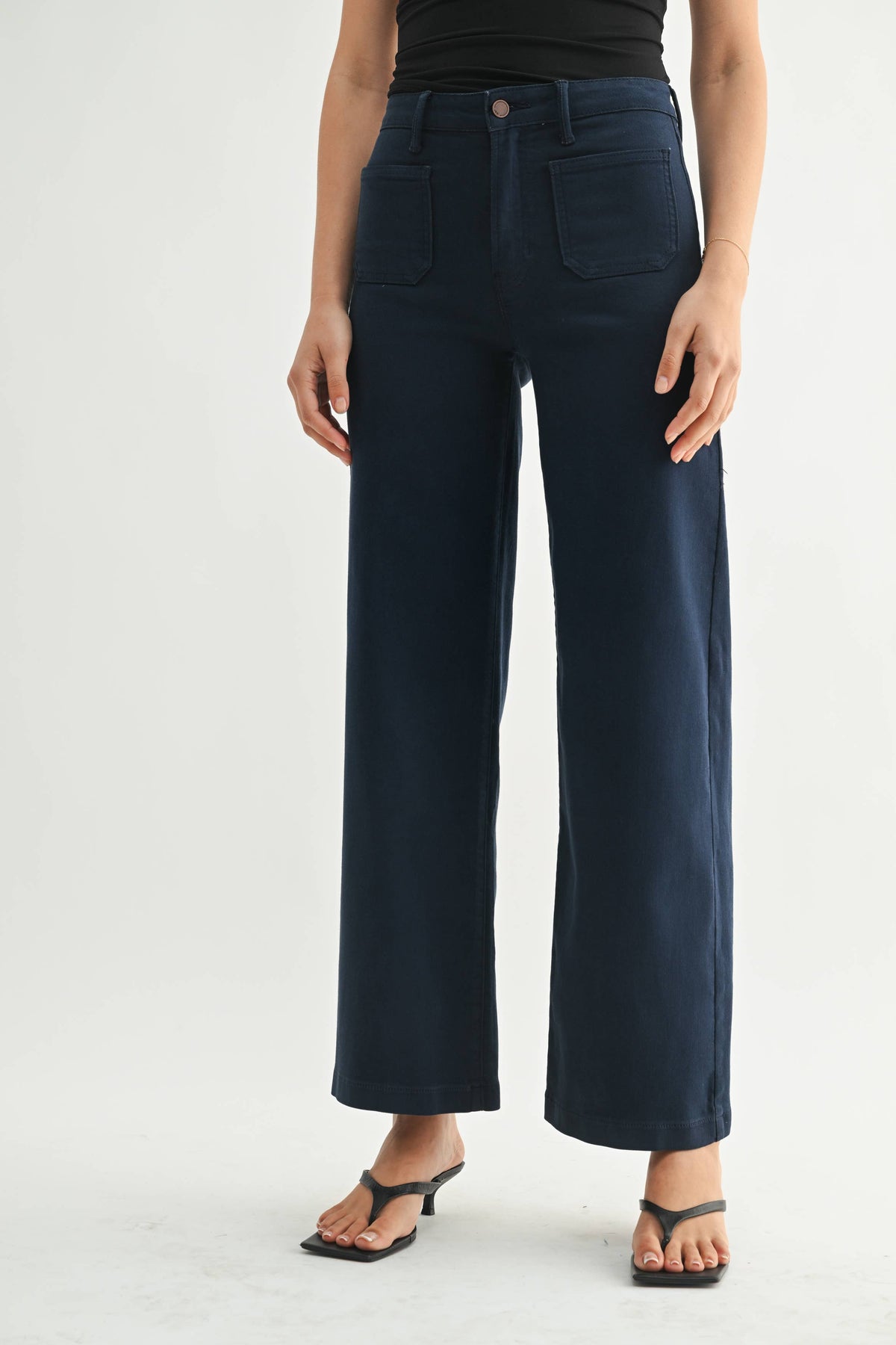 Callista Mini Patch Pocket - Navy