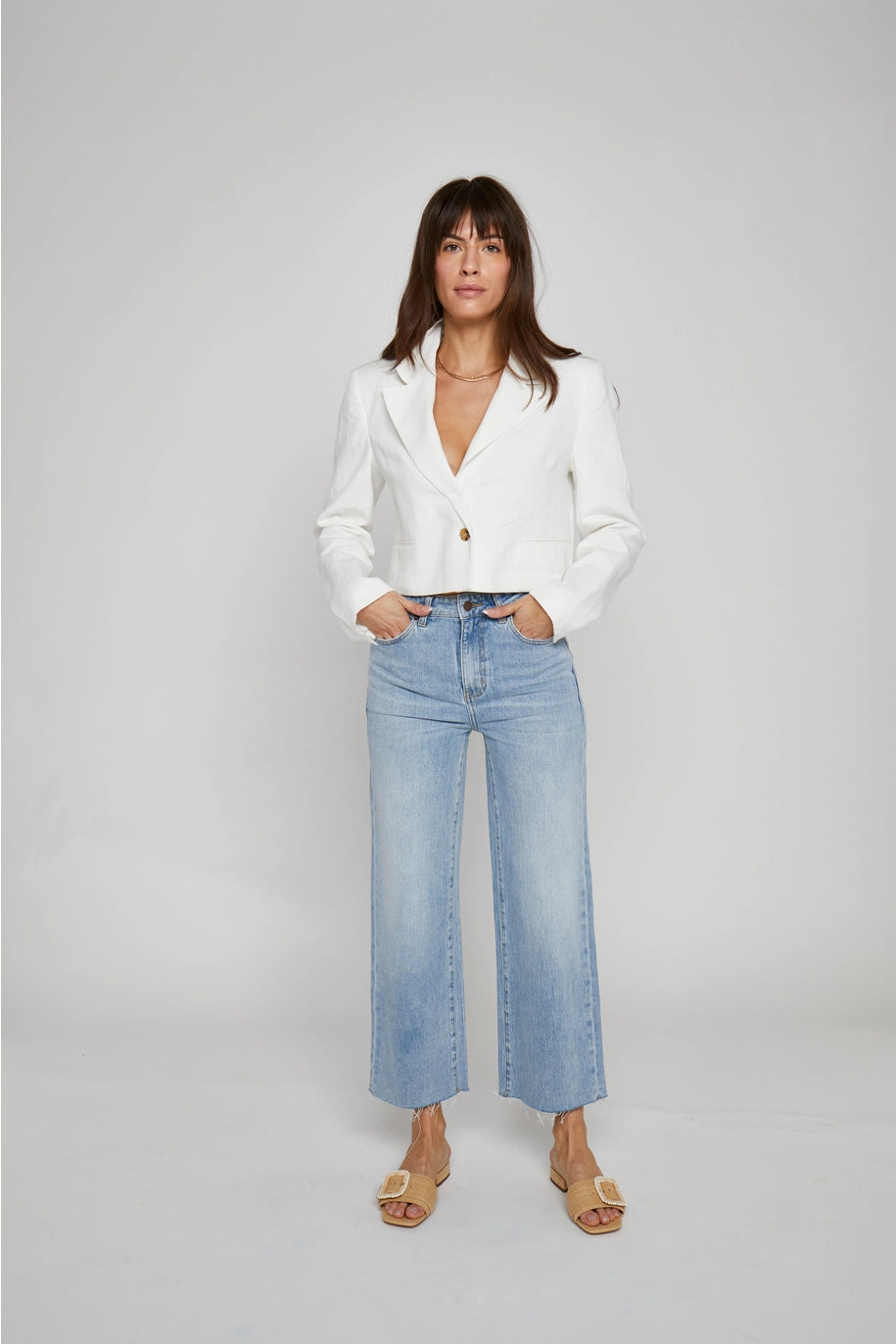 Aberdeen Crop High Rise Denim
