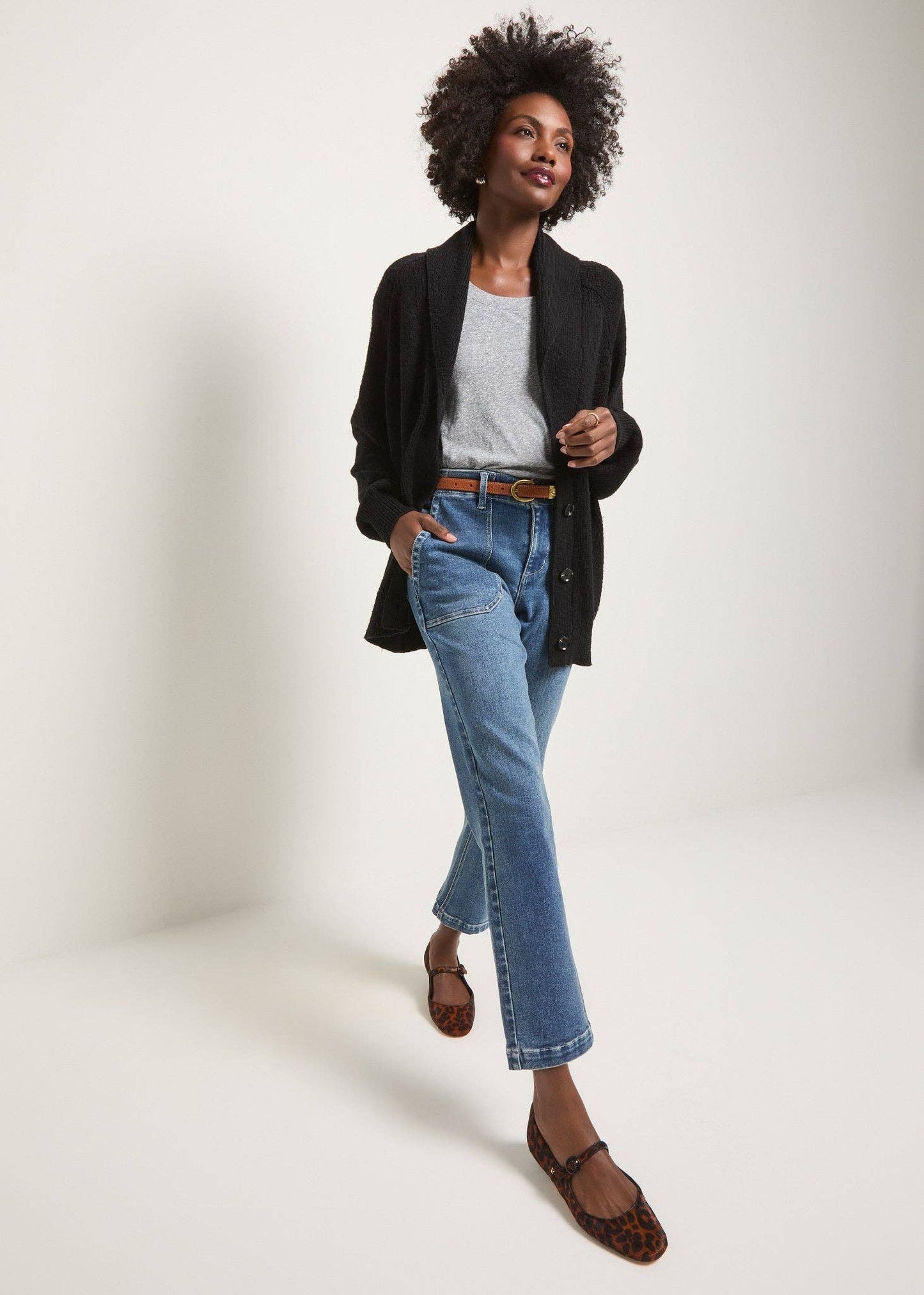 Aura Shawl Collar Cardigan