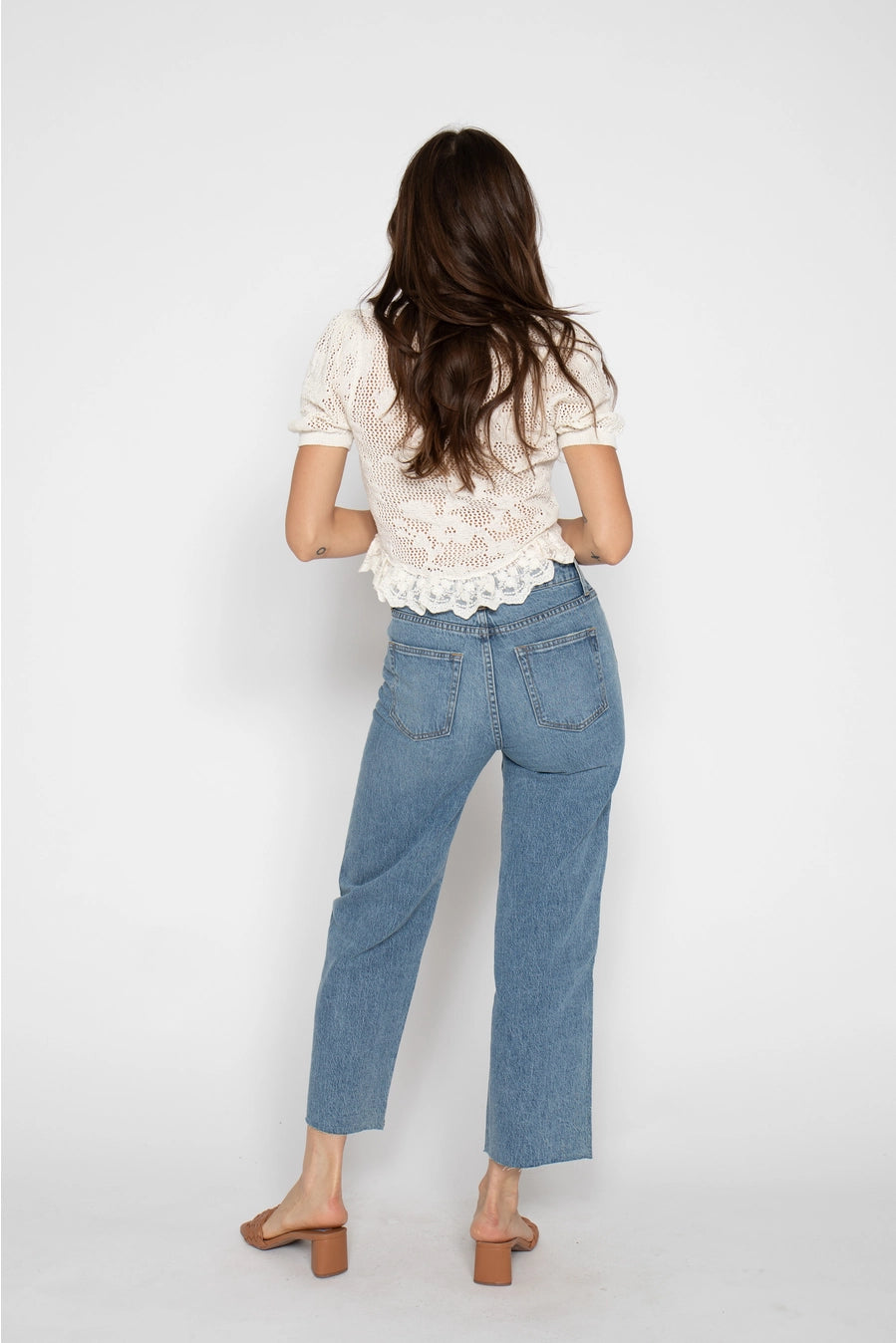 Aberdeen Crop Denim - Classic Vintage