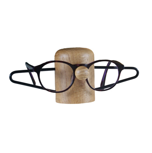 Nosey Eyewear Holder - Oak/Black