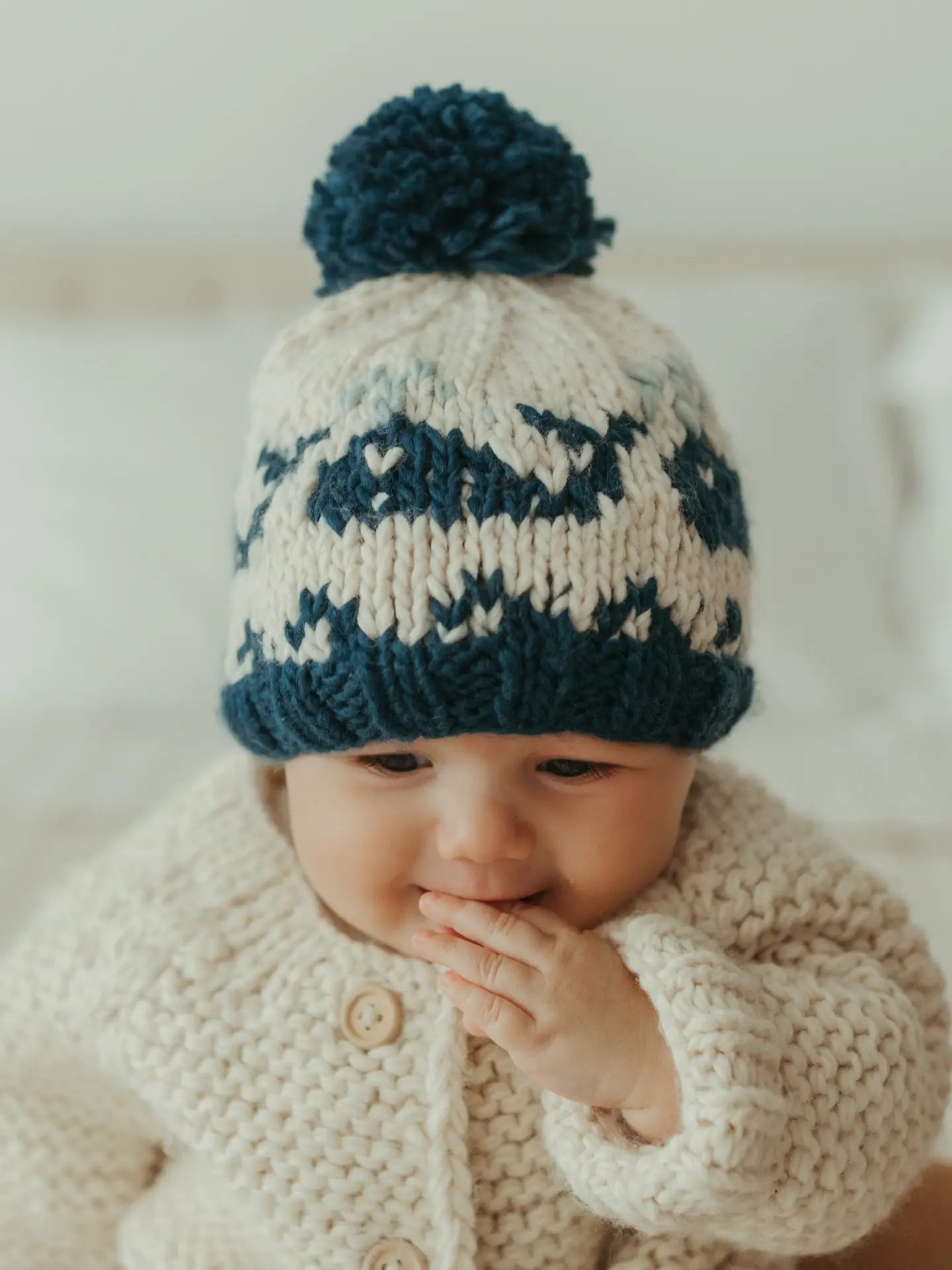 Whale Beanie Hat 0-6 M