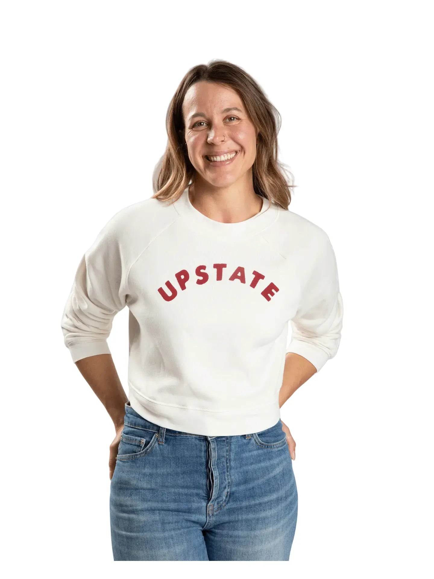 Women's Upstate Arch Crop Crewneck