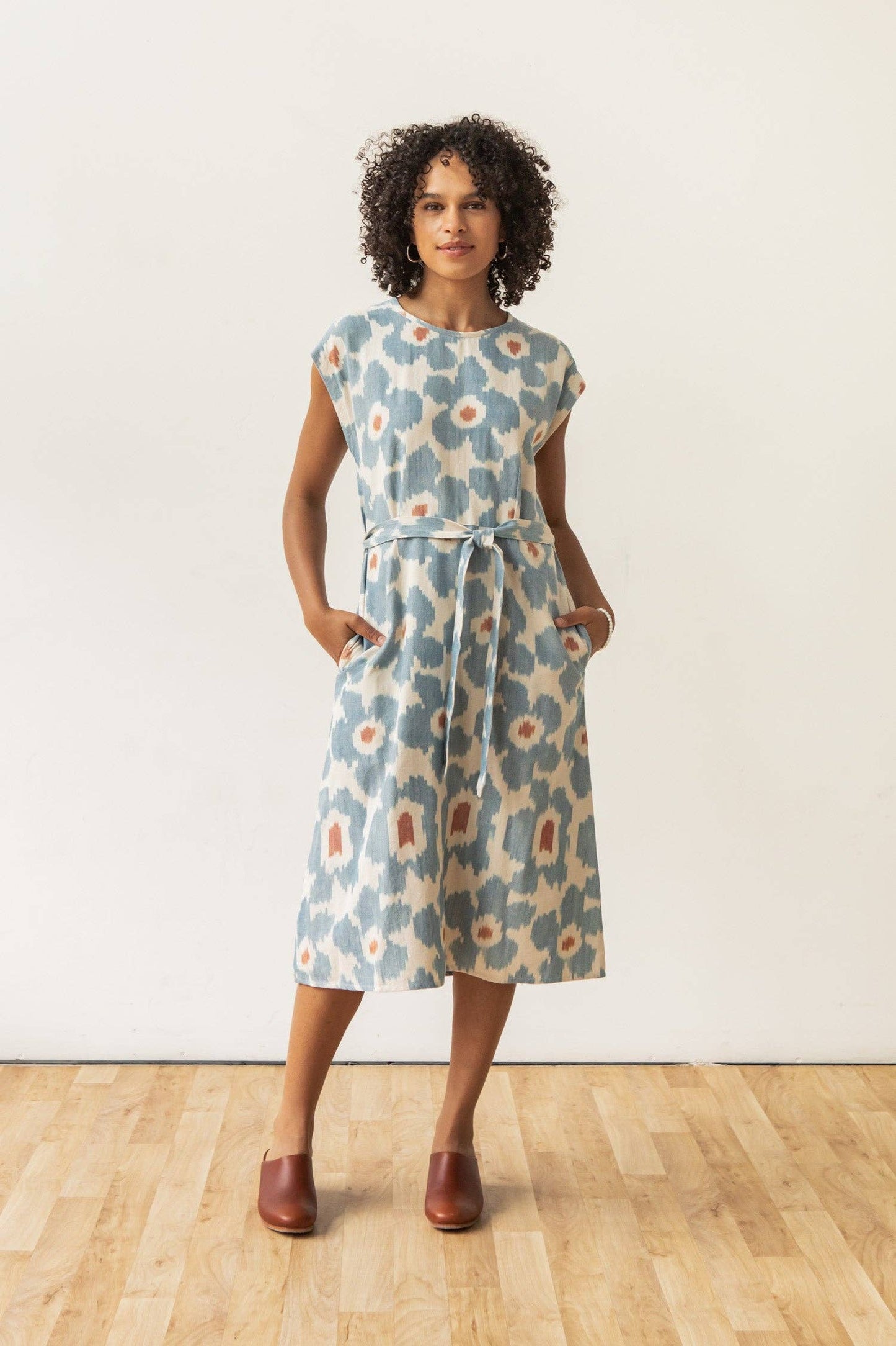Eloise Dress - Polar Blossom