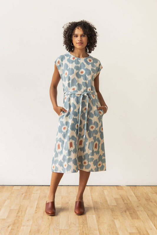 Eloise Dress - Polar Blossom