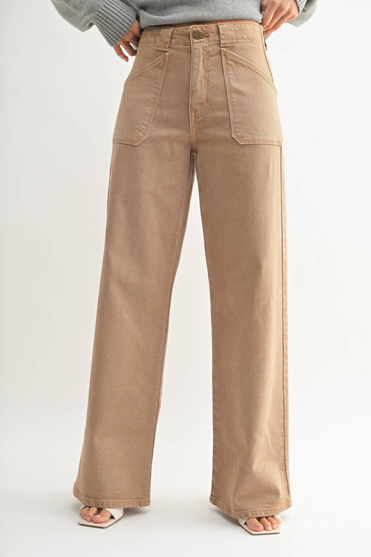 Monica Patch Pocket Denim
