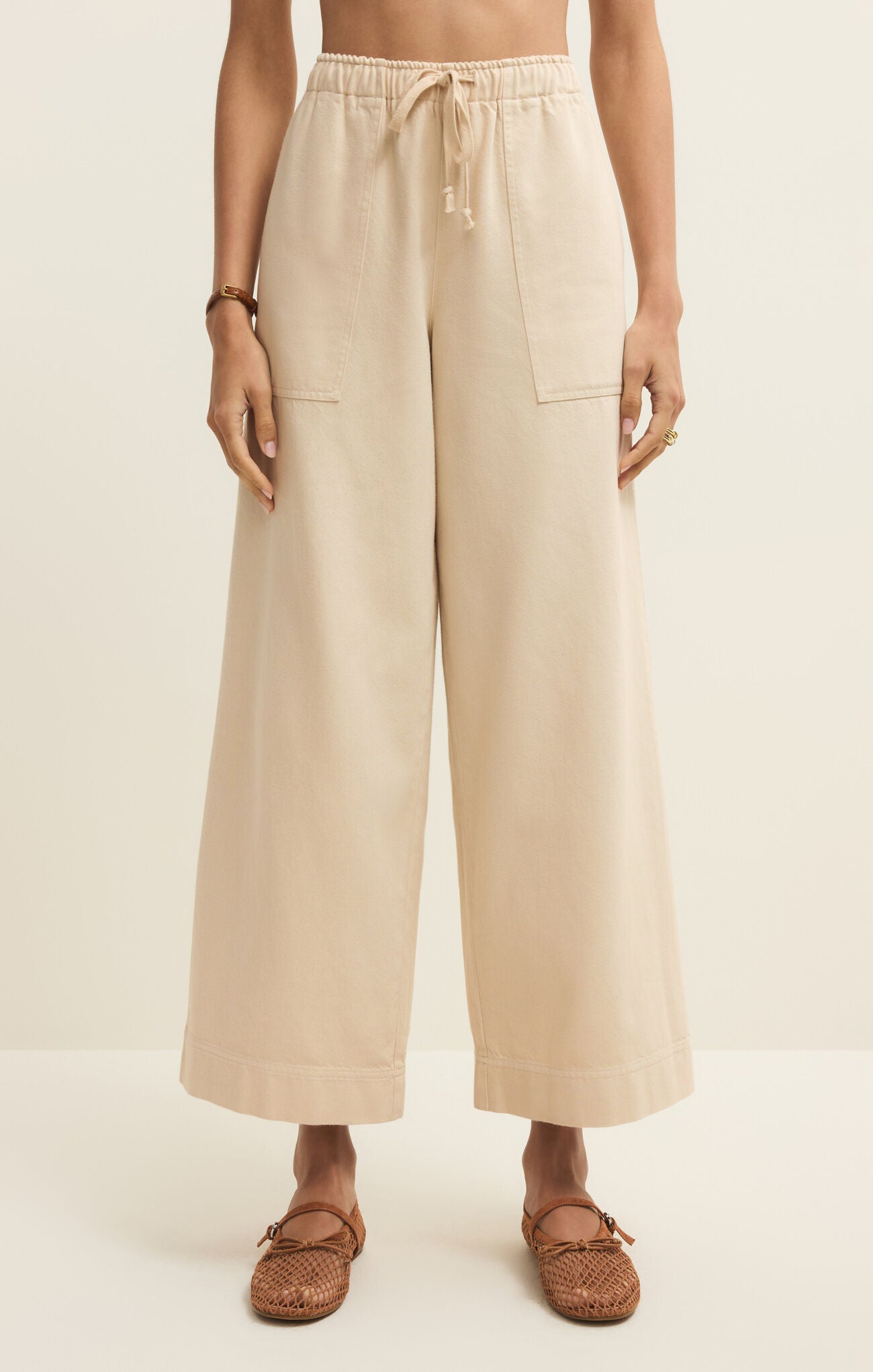 Daycation Twill Ankle Pant