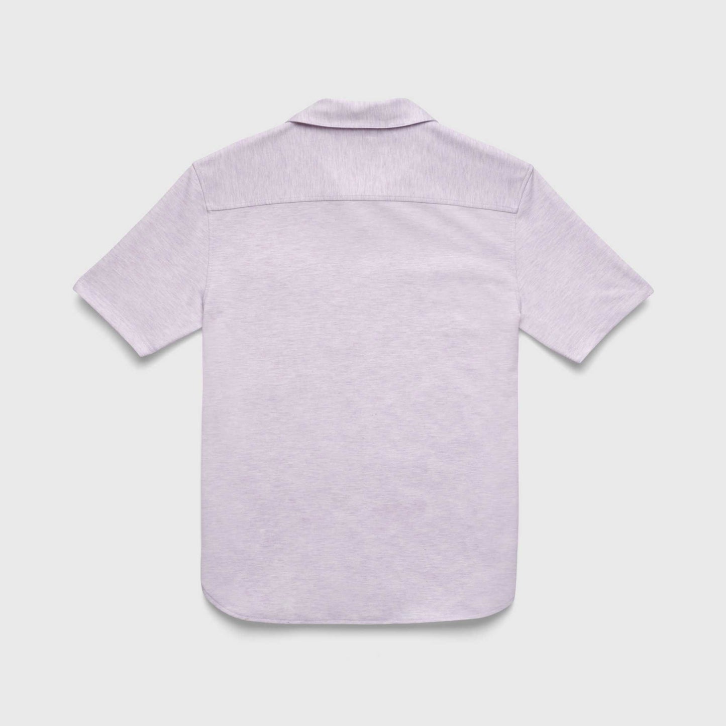 Tony Pique Knit Shirt - Purple Heather