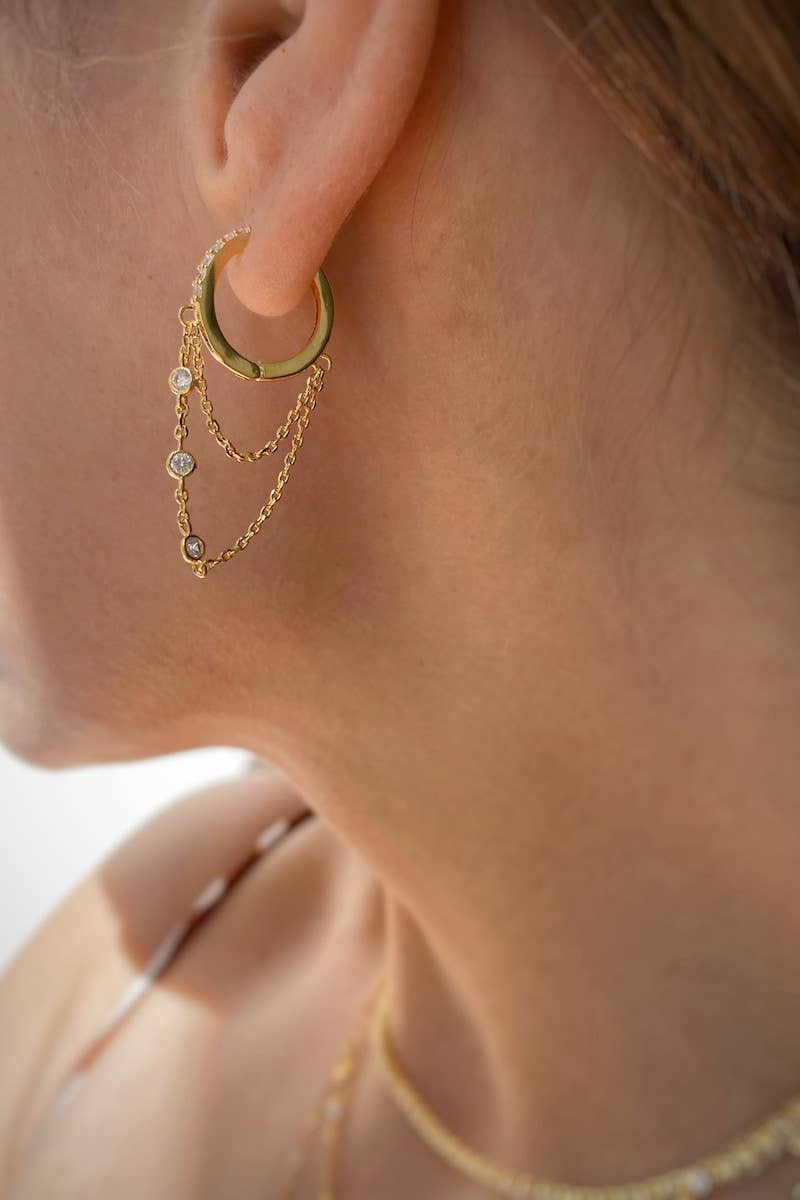 Tresor Huggies - 14k Gold Vermeil